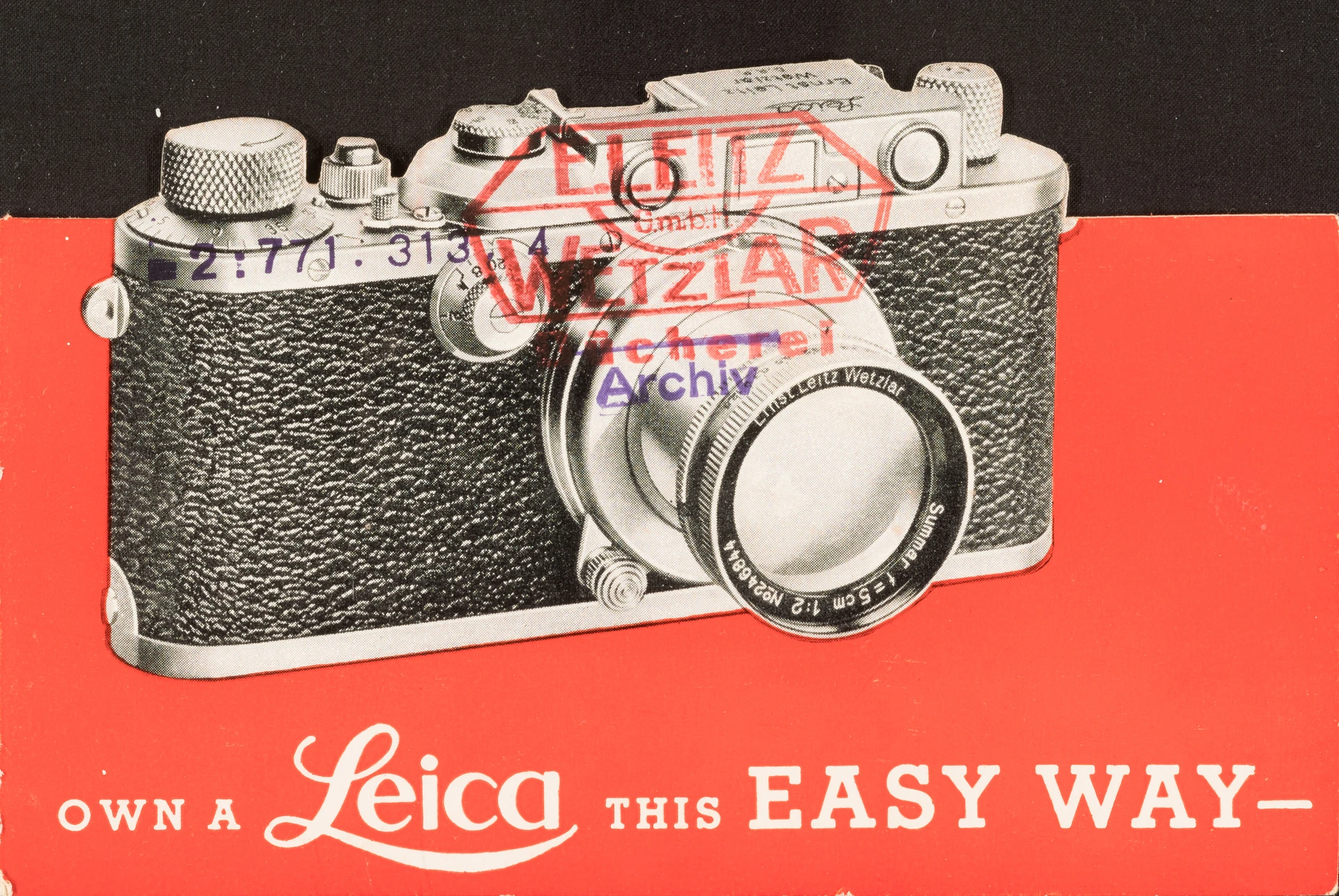 Leica IIIc - Lumières en boîte